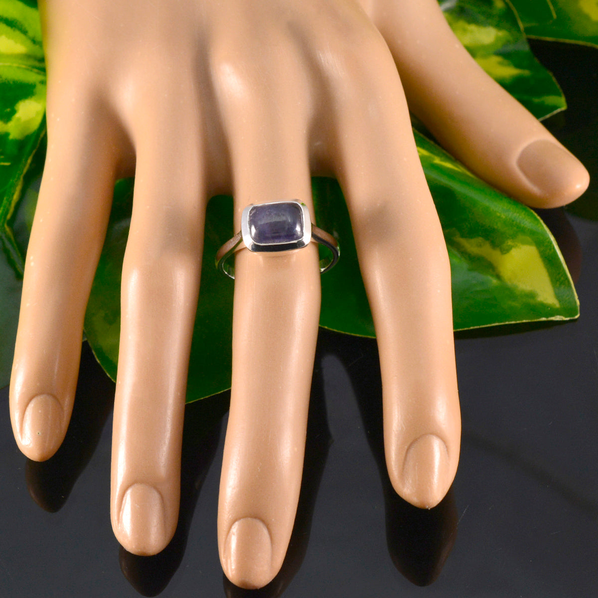Leah Fairytale Blue Solitaire Ring