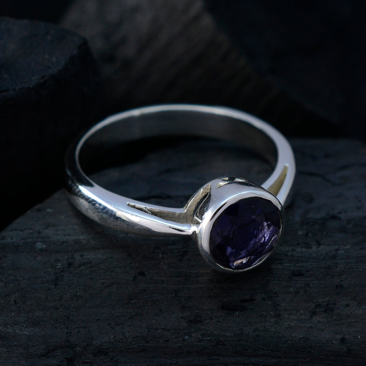 Andrea Fairytale Blue Solitaire Ring