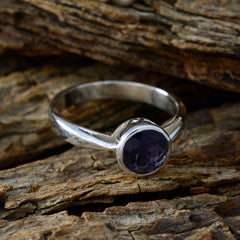 Andrea Fairytale Blue Solitaire Ring