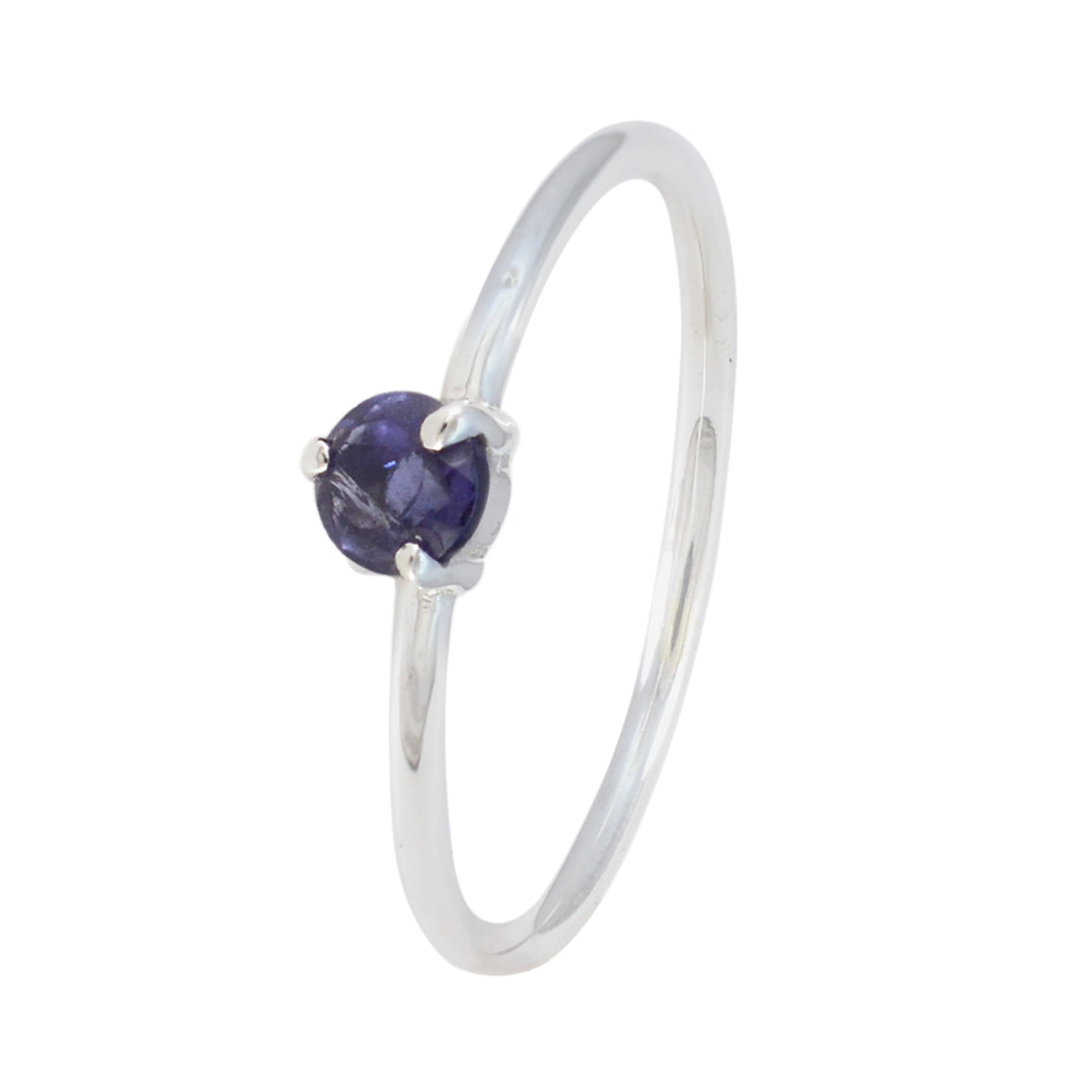 Natcha Luxurious Blue Solitaire Ring