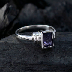 Aisha Fairytale Blue Solitaire Ring