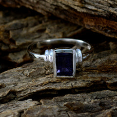 Aisha Fairytale Blue Solitaire Ring