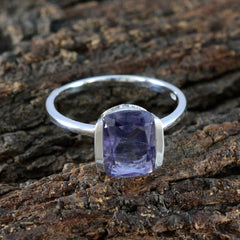 Hye-jin Fairytale Blue Solitaire Ring