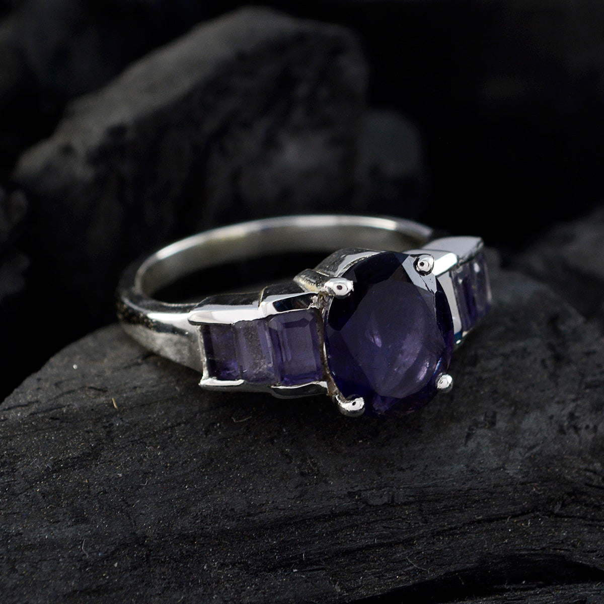 Hanna Boho Blue Hepta Ring