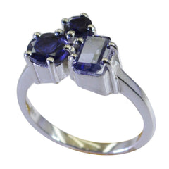 Joaquina Abstract Blue Trilogy Ring