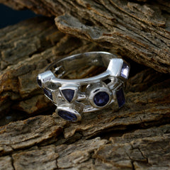 Alejandra Trendy Blue Trilogy Ring