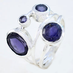 Patricia Luxurious Blue quarter Ring
