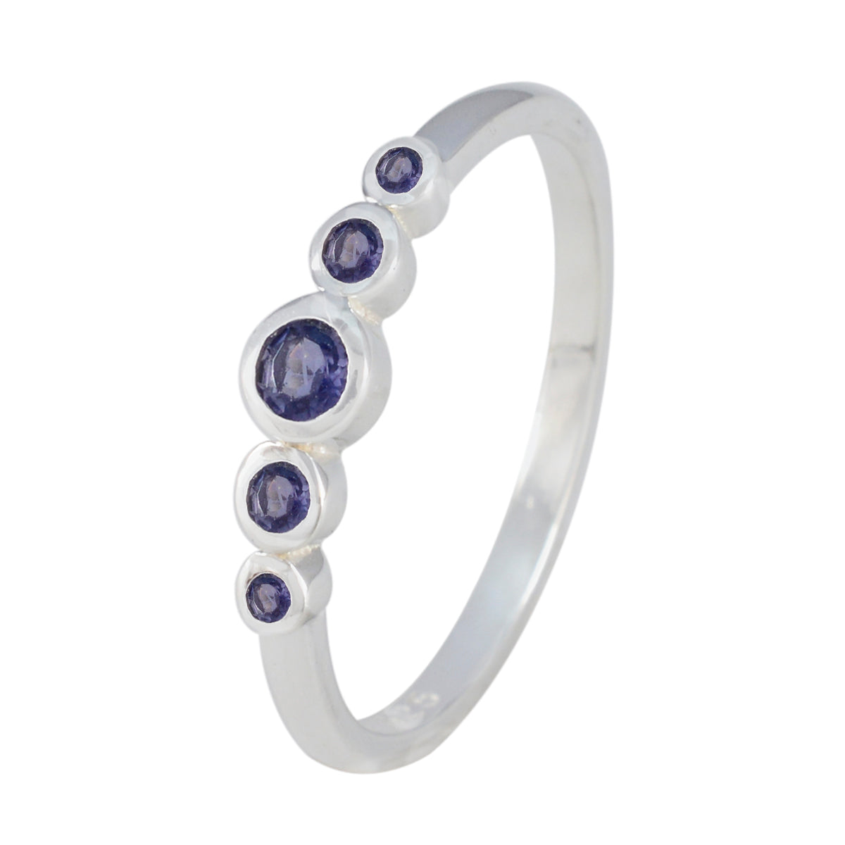 Ying Trendy Blue Penta Ring