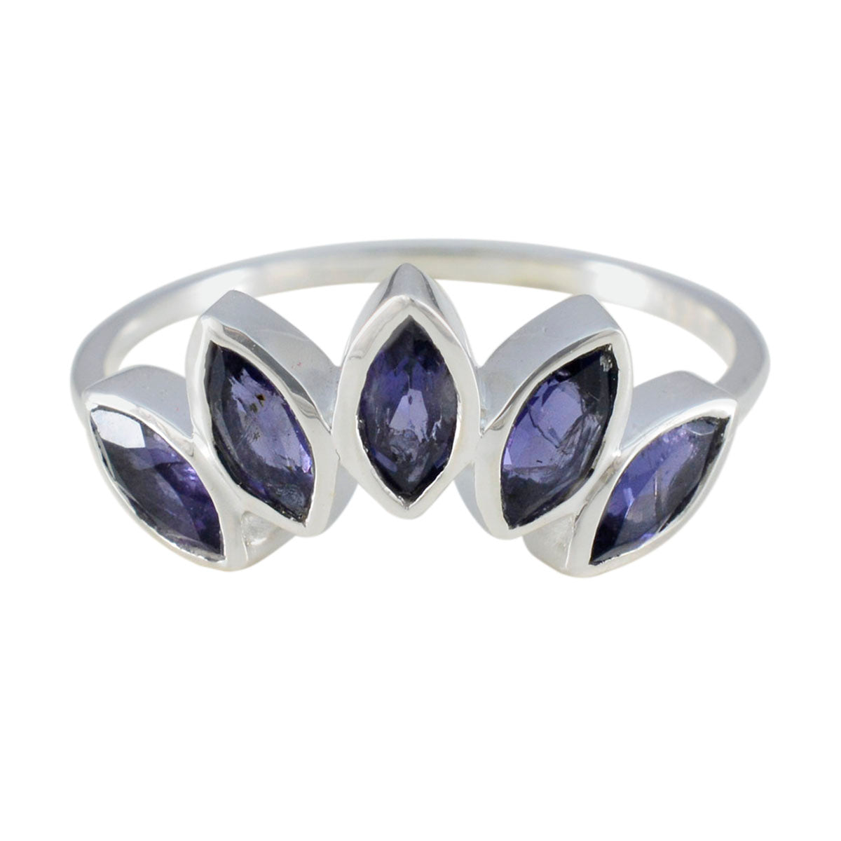 Claire crown Blue Penta Ring