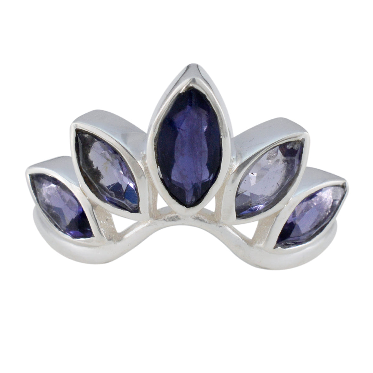 Naomi crown Blue Penta Ring