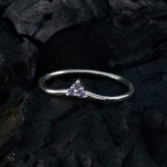 zazlle Glamorous Blue Trilogy Ring