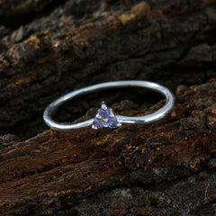 zazlle Glamorous Blue Trilogy Ring