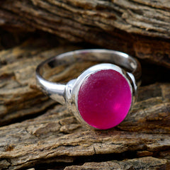 Hanna Contemporary Red Solitaire Ring