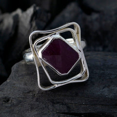 zazlle Signet Red Solitaire Ring