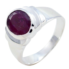 Eliza valentine Red Solitaire Ring