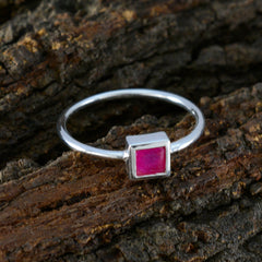 Priya Trendy Red Solitaire Ring