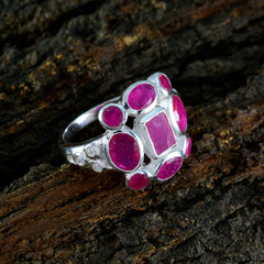 Eva Signet Red Navratna Ring