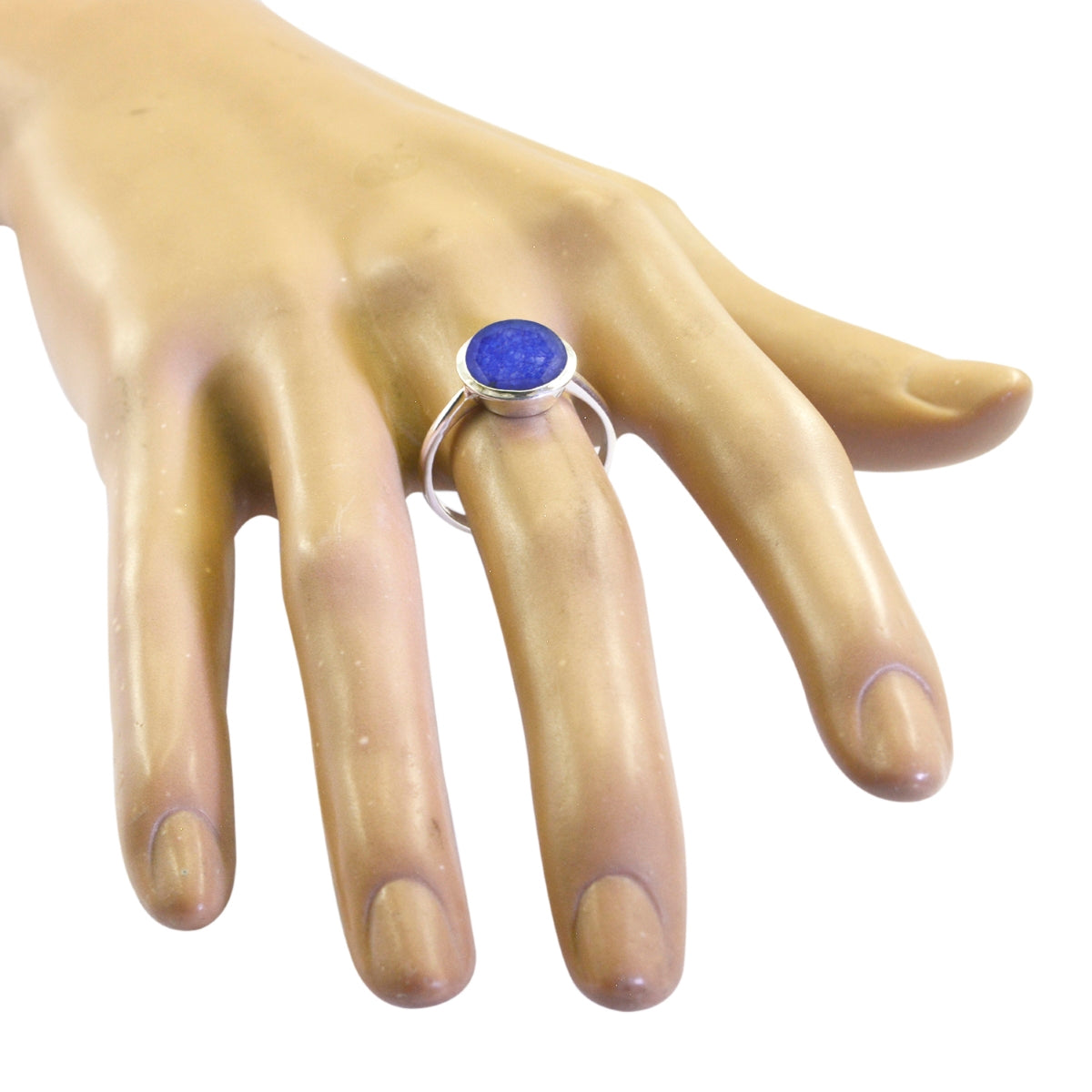 Nisa Fairytale Blue Solitaire Ring