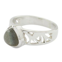 Rosa Love Grey Solitaire Ring
