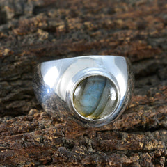 Ayesha Graceful Grey Solitaire Ring
