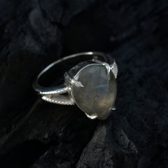 Stella Sophisticated Grey Solitaire Ring