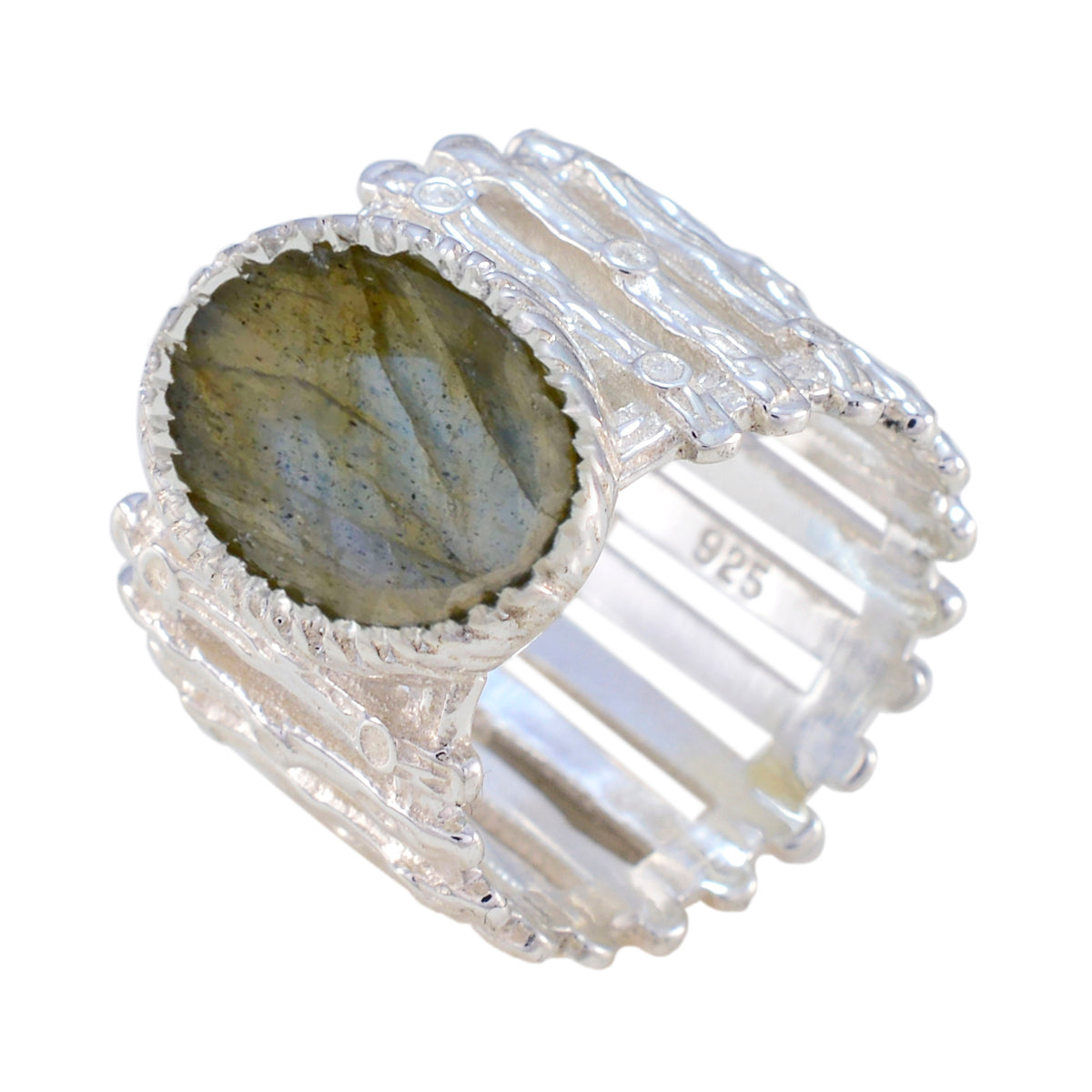 Carolina Armor Grey Solitaire Band
