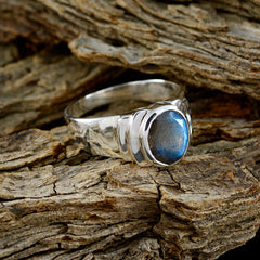 Lakshmi Promise Grey Solitaire Ring