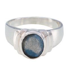 Lakshmi Promise Grey Solitaire Ring