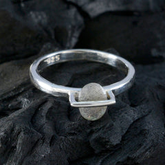 Hina Fairytale Grey Solitaire Ring
