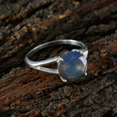 Alina Glamorous Grey Solitaire Ring