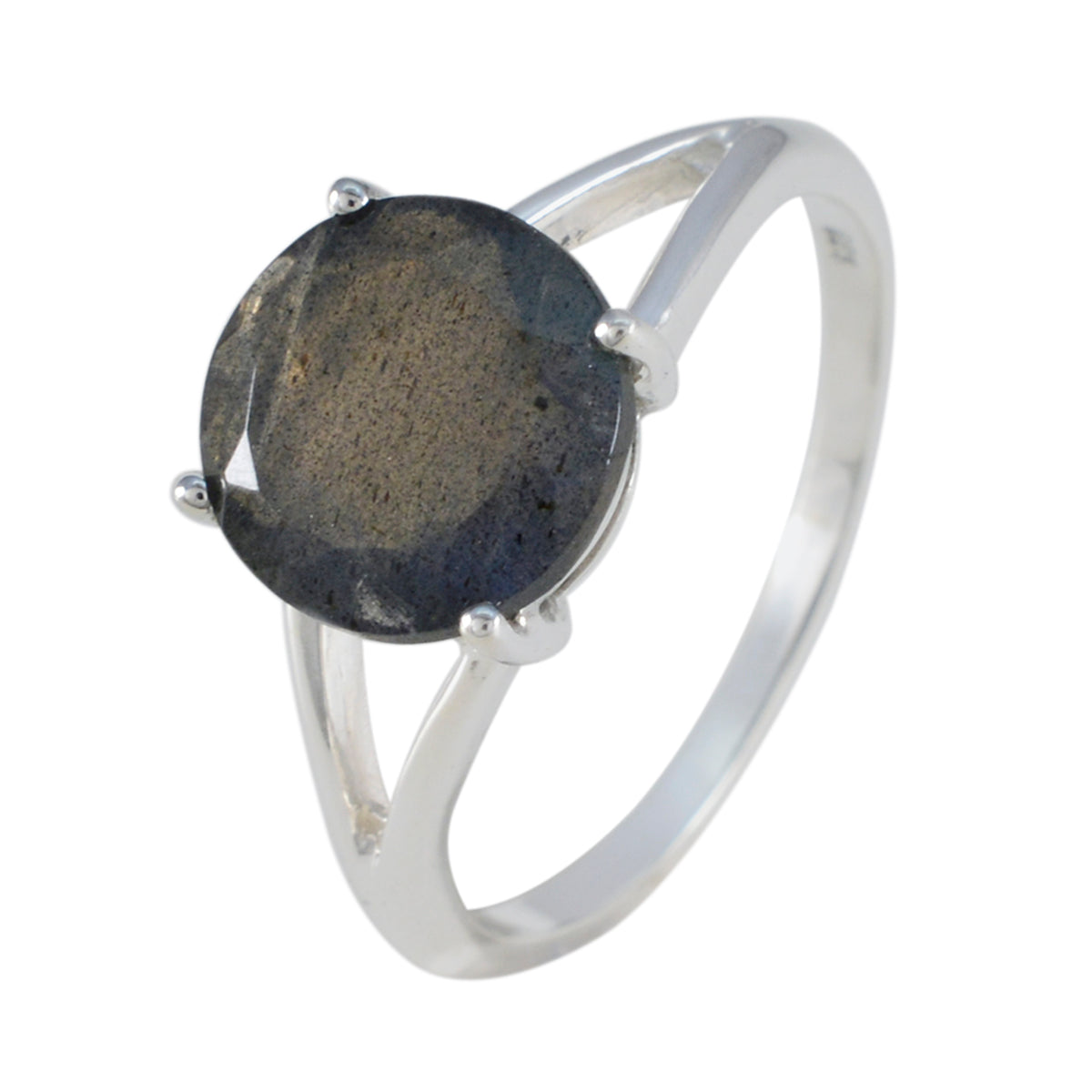 Alina Glamorous Grey Solitaire Ring