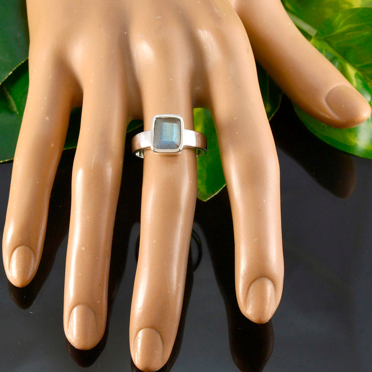 Joaquina Fairytale Grey Solitaire Ring
