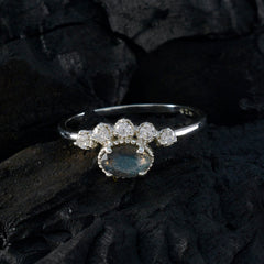 Priya Trendy Grey Halo Ring