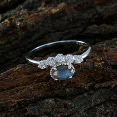 Priya Trendy Grey Halo Ring