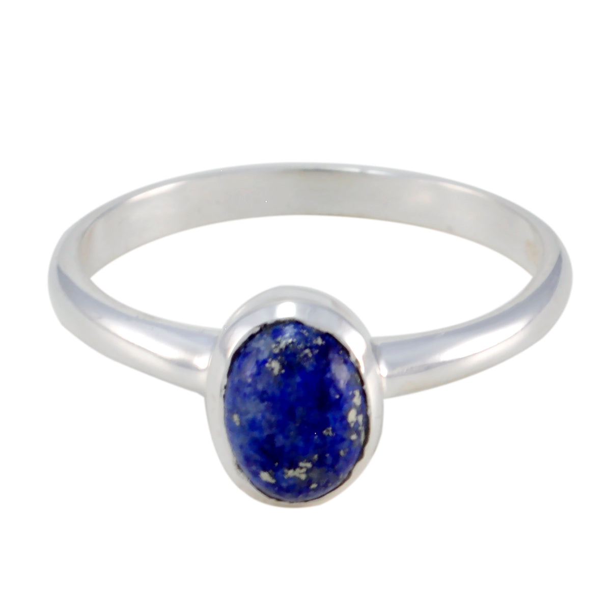 Ha-eun Feminine Blue Solitaire Ring