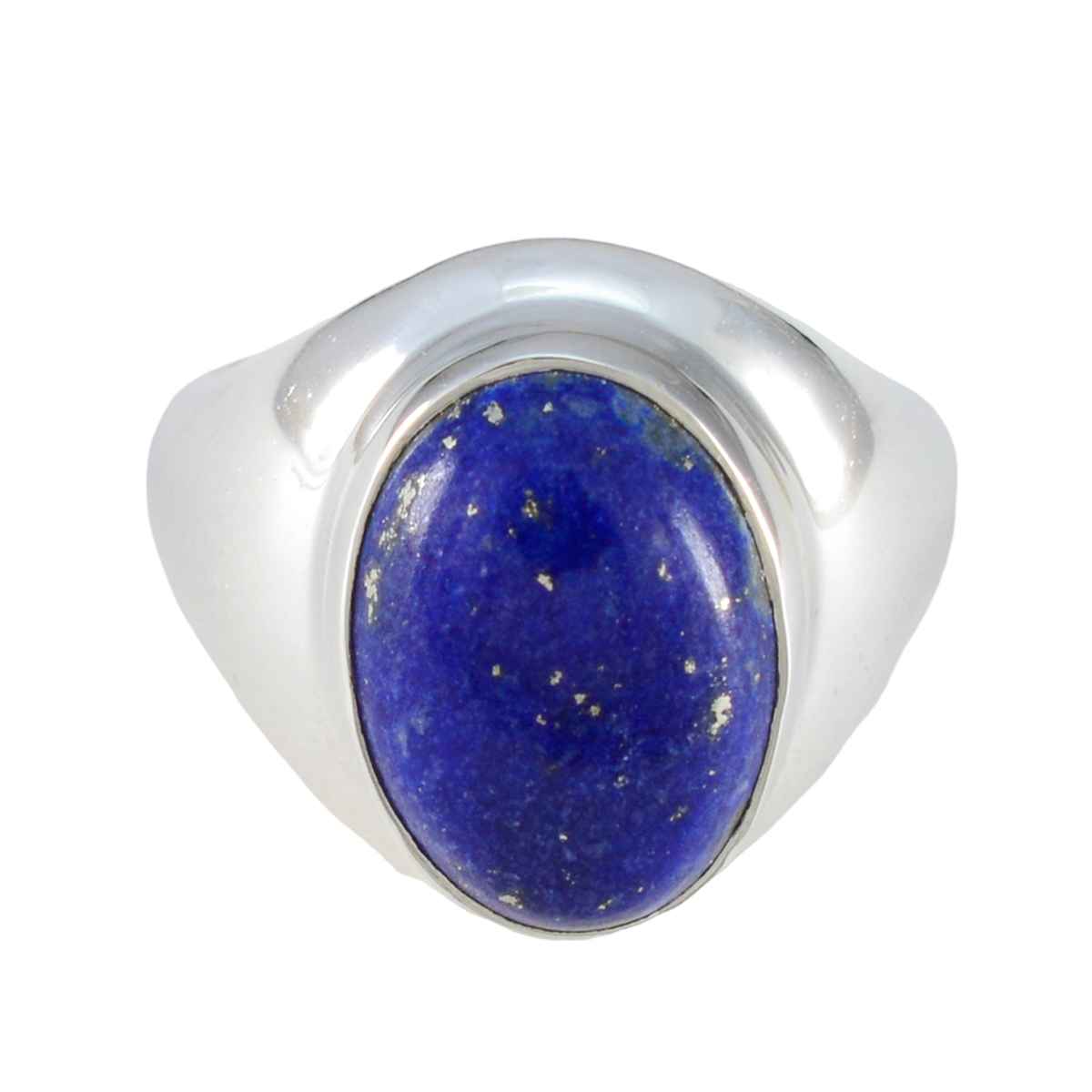 Ayesha Glamorous Blue Solitaire Ring Lapis Lazuli Blue