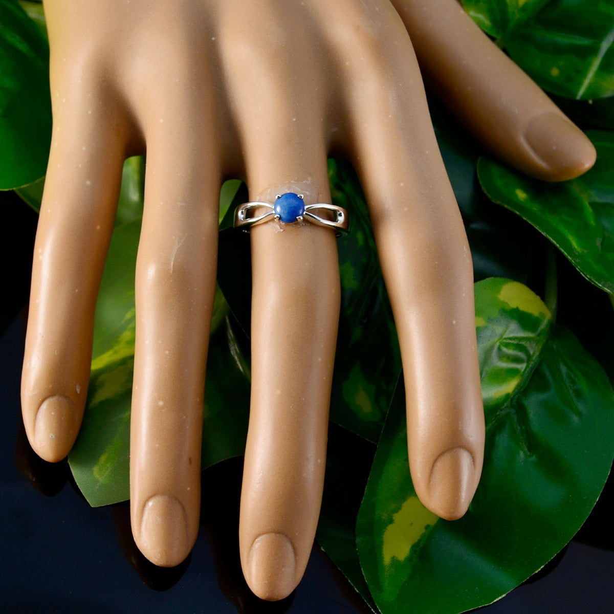 Ayaka Fairytale Blue Solitaire Ring