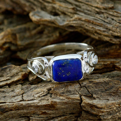 Aria Cultural Blue Solitaire Ring