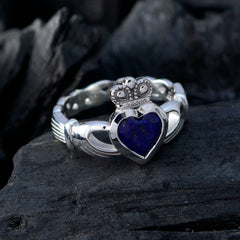 Sofia Promise Blue Solitaire Ring