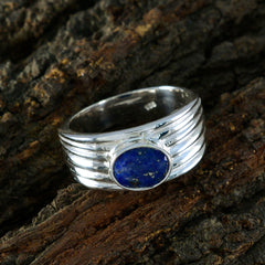 Abigail Promise Blue Solitaire Ring
