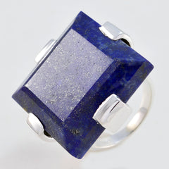 Alice Signet Blue Solitaire Ring
