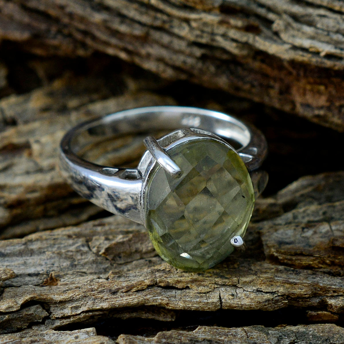 Saanvi Cultural Yellow Solitaire Ring