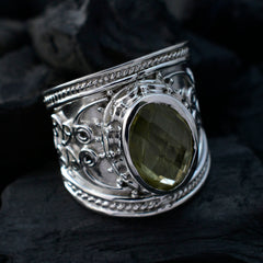 Giulia Armor Yellow Solitaire Ring