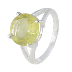 Riya Sophisticated Yellow Solitaire Ring