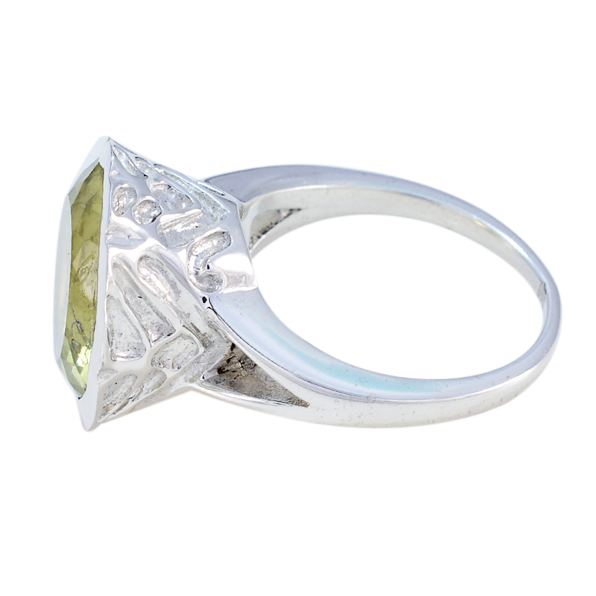 Isabel Sophisticated Yellow Solitaire Ring