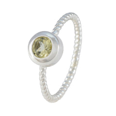 Hina Fairytale Yellow Solitaire Ring