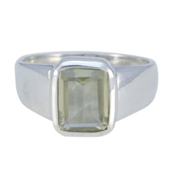 Ana Signet Yellow Solitaire Ring