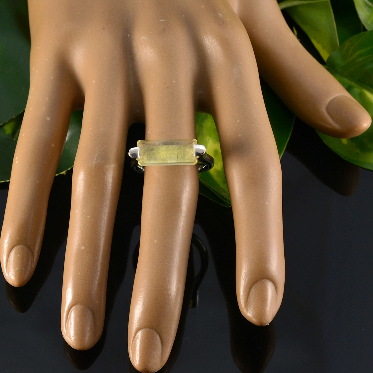 Ellie Fairytale Yellow Solitaire Ring