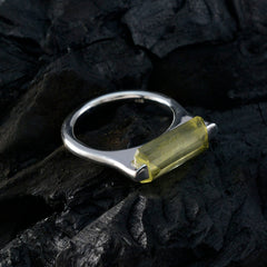 Ellie Fairytale Yellow Solitaire Ring