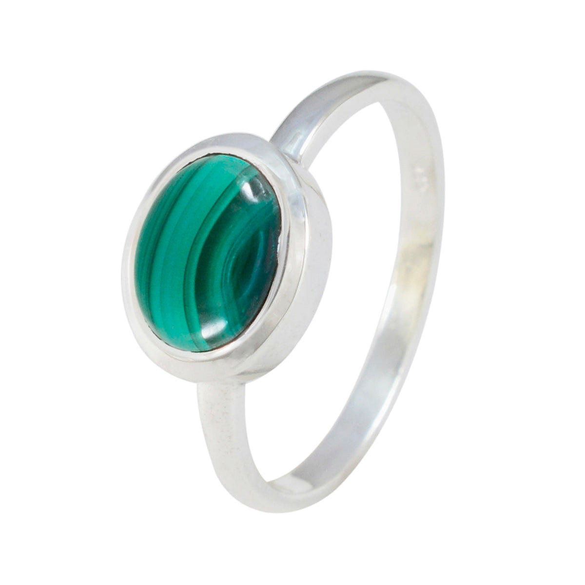 Nora Trendy Green Solitaire Ring